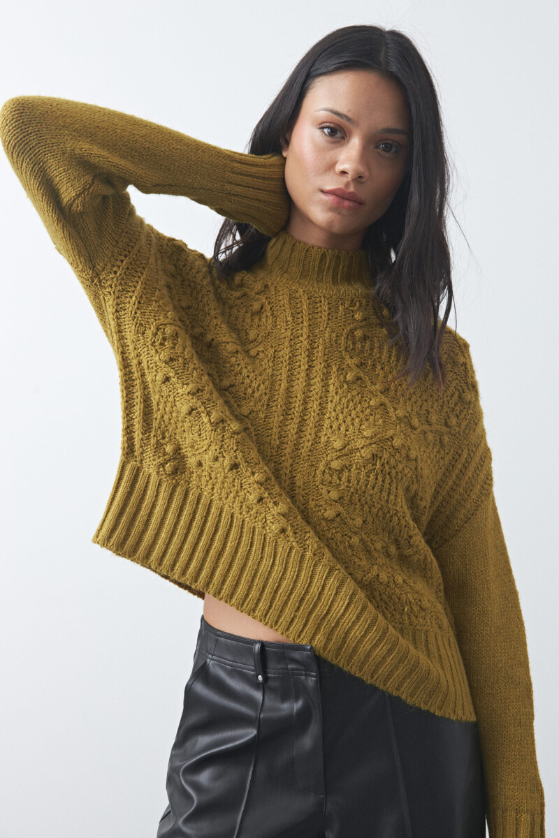 POLERA LINARES Pistacho