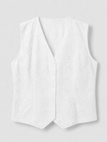 Chaleco Cleo Blanco