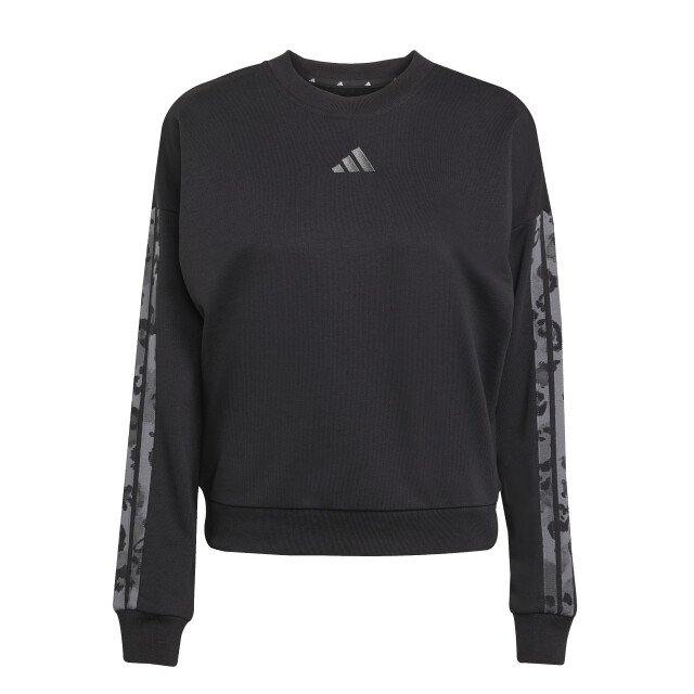 Buzo de Mujer Adidas Animal Print Negro - Gris