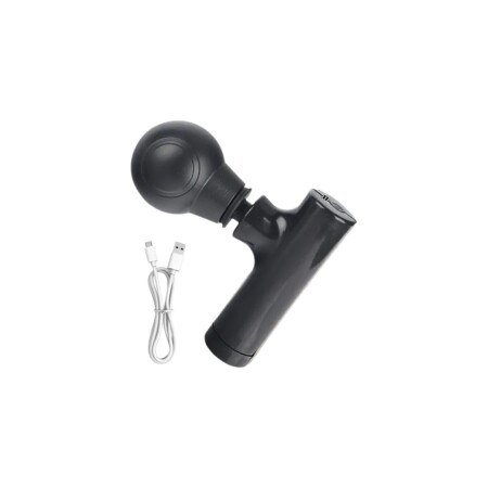 MINI MASAJEADOR MARTILLO CON USB NEGRO