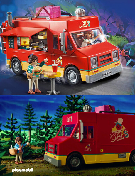 Playmobil The Movie Food Truck Del 110 piezas Playmobil The Movie Food Truck Del 110 piezas