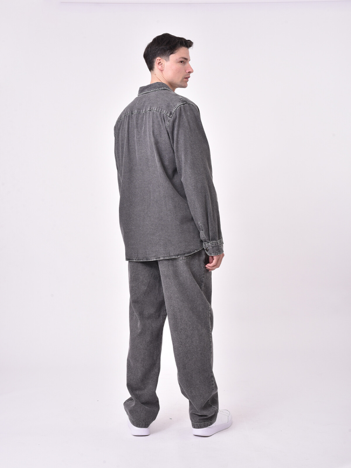 SOBRECAMISA ALEX GRIS OSCURO — Guapa Paprika