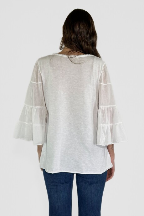 BLUSA CONDOTTI Blanco