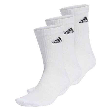 Medias Cushioned 3-Pack Unisex blanco