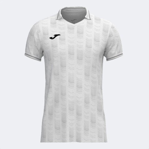 POLO MANGA CORTA SMASH BLANCO BLANCO