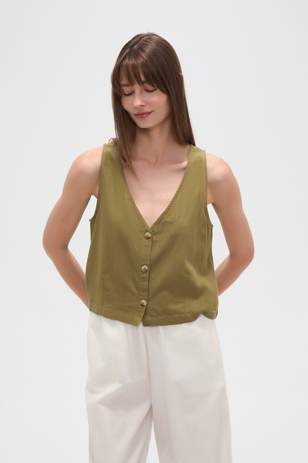 Musculosa Onurs Verde Oliva