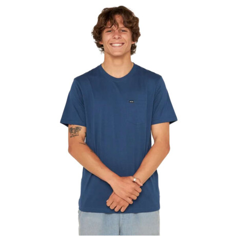 Remera Rip Curl Plain Pocket Tee Azul