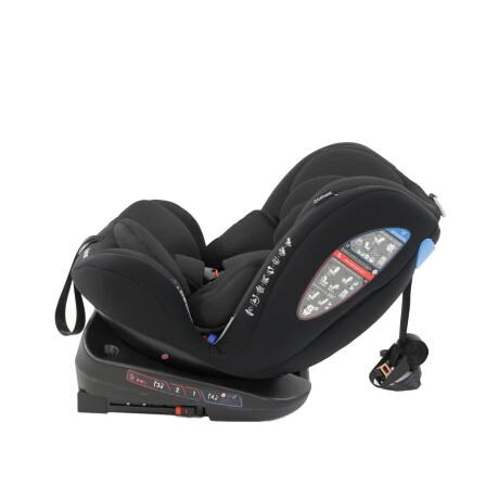 Silla booster para auto Bebesit Saturn con isofix y reclinación Gris oscuro