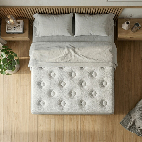 SOMMIER QUEEN PREMIUM AUSTIN - Espuma Viscoelástica y Resortes LFK Ortopédico 158 x 198 x 38 cm - 5 Años de Garantía SOMMIER QUEEN PREMIUM AUSTIN - Espuma Viscoelástica y Resortes LFK Ortopédico 158 x 198 x 38 cm - 5 Años de Garantía