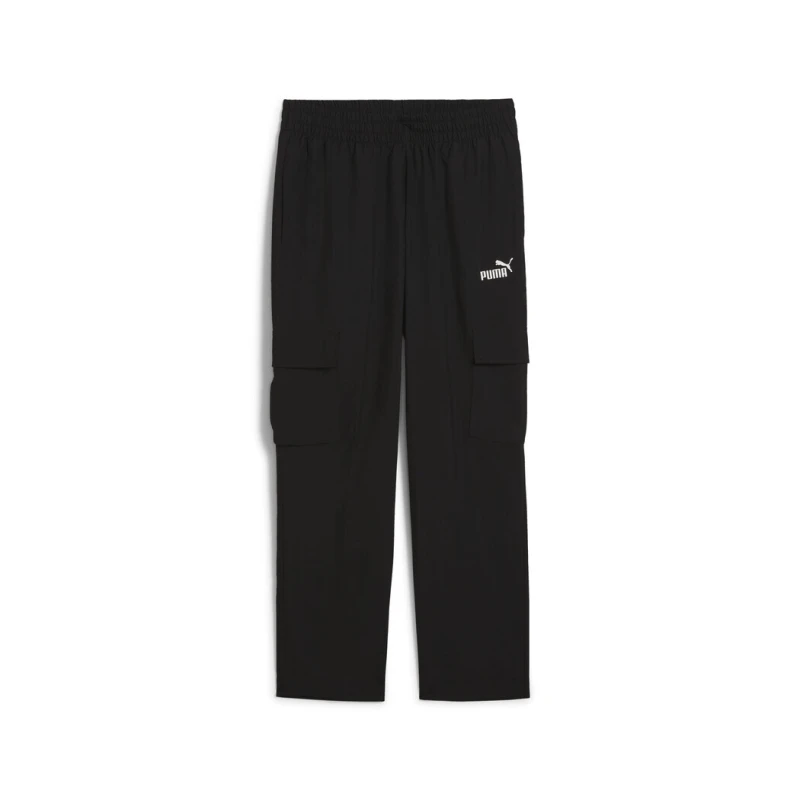 Pantalón Largo Ess No. 1 Logo Woven Cargo Pantalón Recto de Hombre Negro
