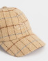 Caps Romántico Gorra Efecto Fieltro Bordada - Estampado Rayas