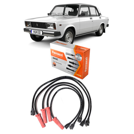 CABLE BUJIA LADA LAIKA 2104 2105 FIAT 124 125 =184LAIKA FERRAZZI CABLE BUJIA LADA LAIKA 2104 2105 FIAT 124 125 =184LAIKA FERRAZZI