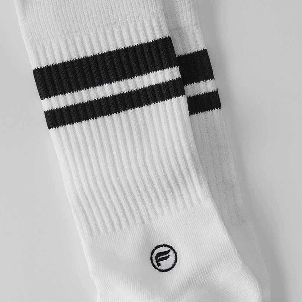 Medias The Everyday Crew Sock Unisex Classic White Stripe