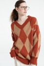 SWEATER TEJIDO Naranja