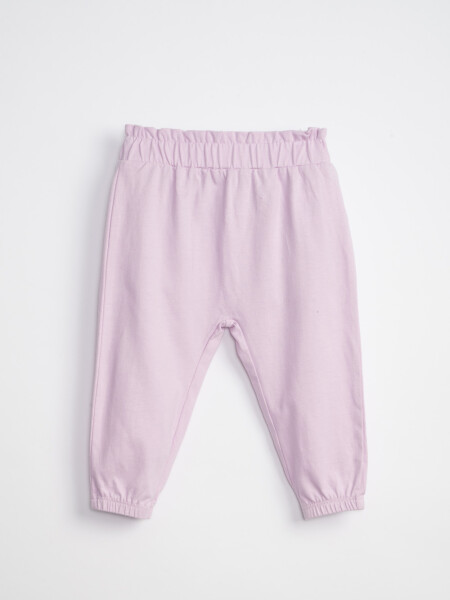 Pantalón deportivo baggy Lila
