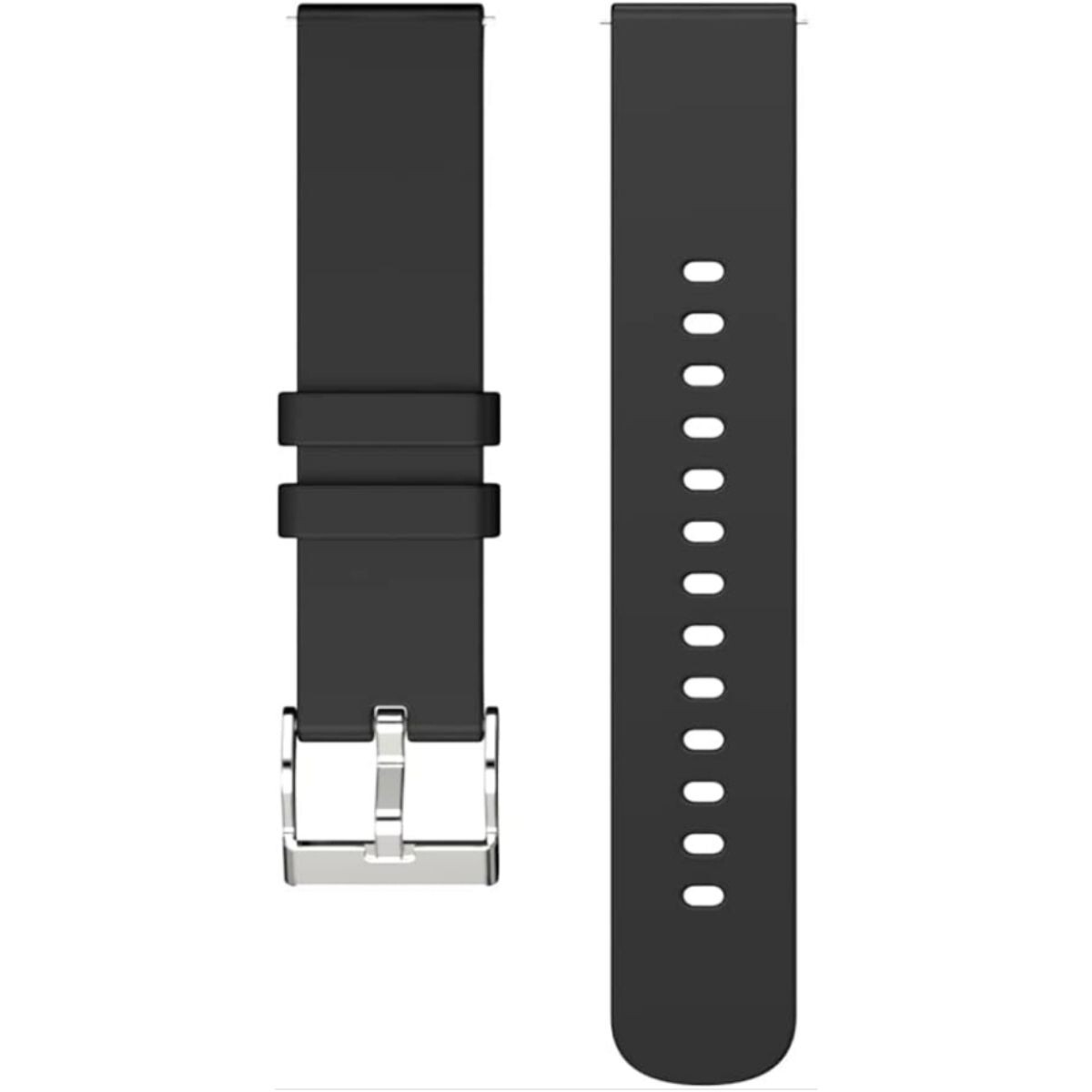 Correa para smartwatch negra 20mm 