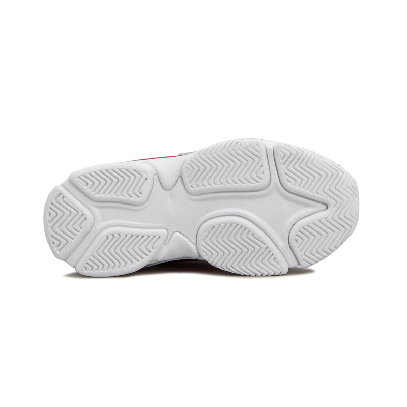 Diadora Champion Easy Run Wimbledon Kids C/Velcro Blanco-Fucsia