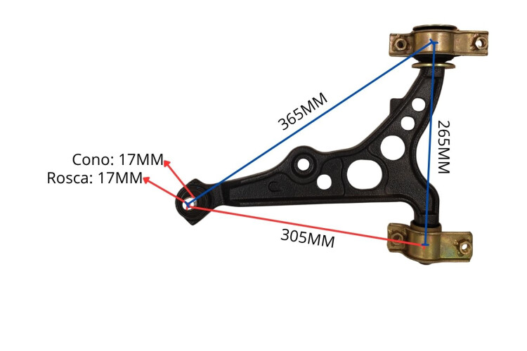 Parilla De Suspension Delantera Fiat Brava 96-01 Der Parilla De Suspension Delantera Fiat Brava 96-01 Der