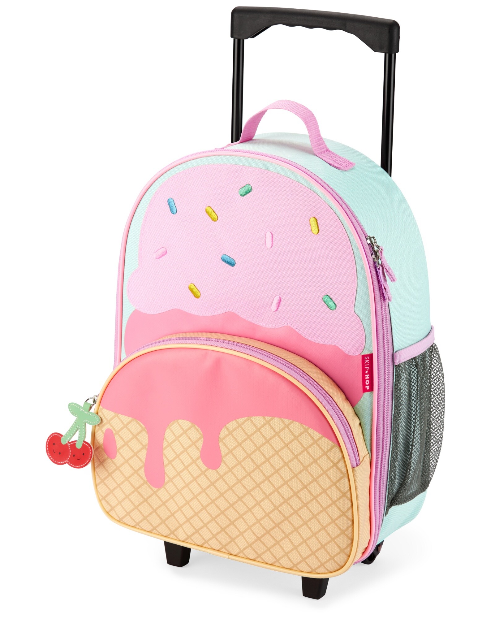 Mochila con rueditas, diseño helado Sin color