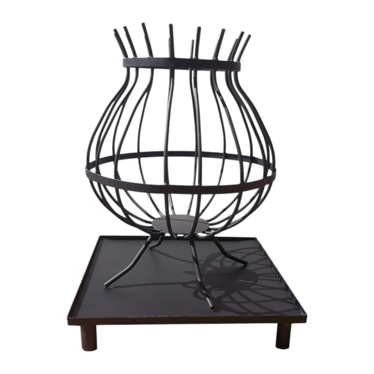 Copa Brasero de Jardín en Hierro Grande 