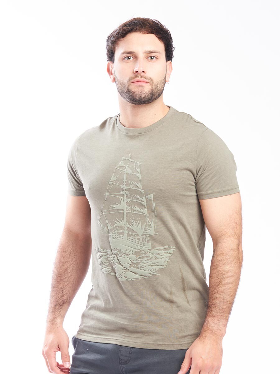 T-SHIRT TITAN 441 - Oliva 