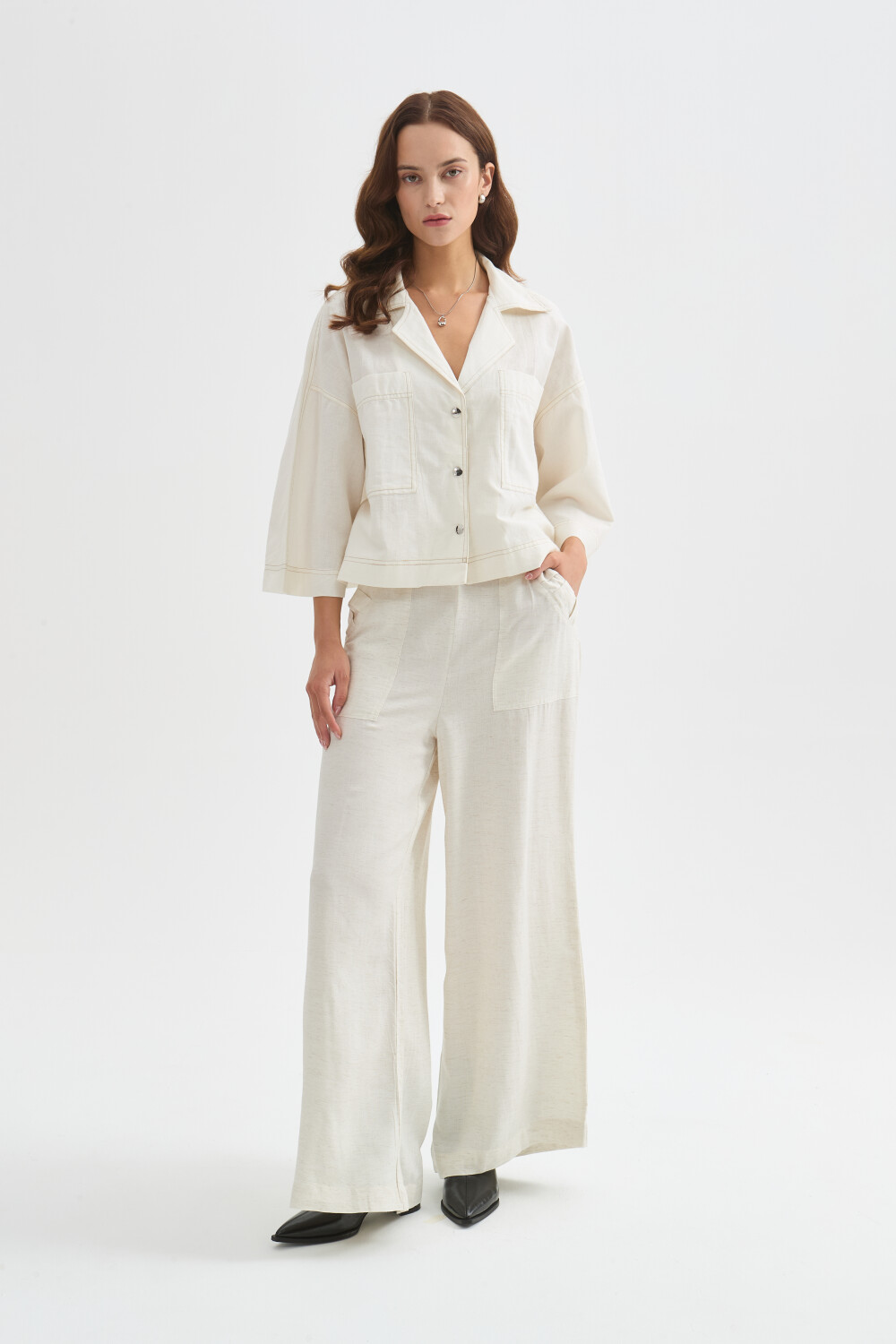 Sobrecamisa Brelin Marfil / Off White