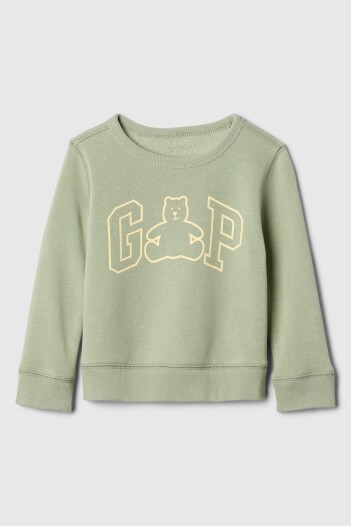 Buzo Deportivo Logo Gap Toddler Niño Desert Sage