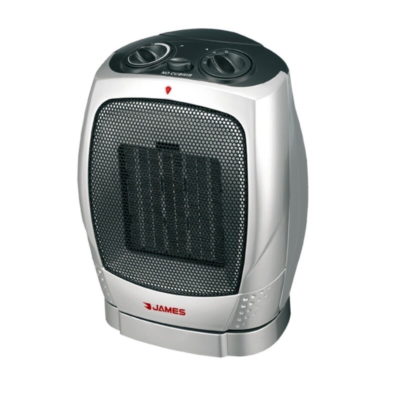 Caloventilador James Modelo Cvto 1500 Ptc - 1500 W Color Gris Caloventilador James Modelo Cvto 1500 Ptc - 1500 W Color Gris