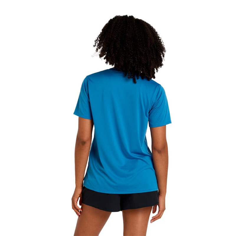 Remera New Balance Sport Essentials de Mujer - WT41222SET Azul
