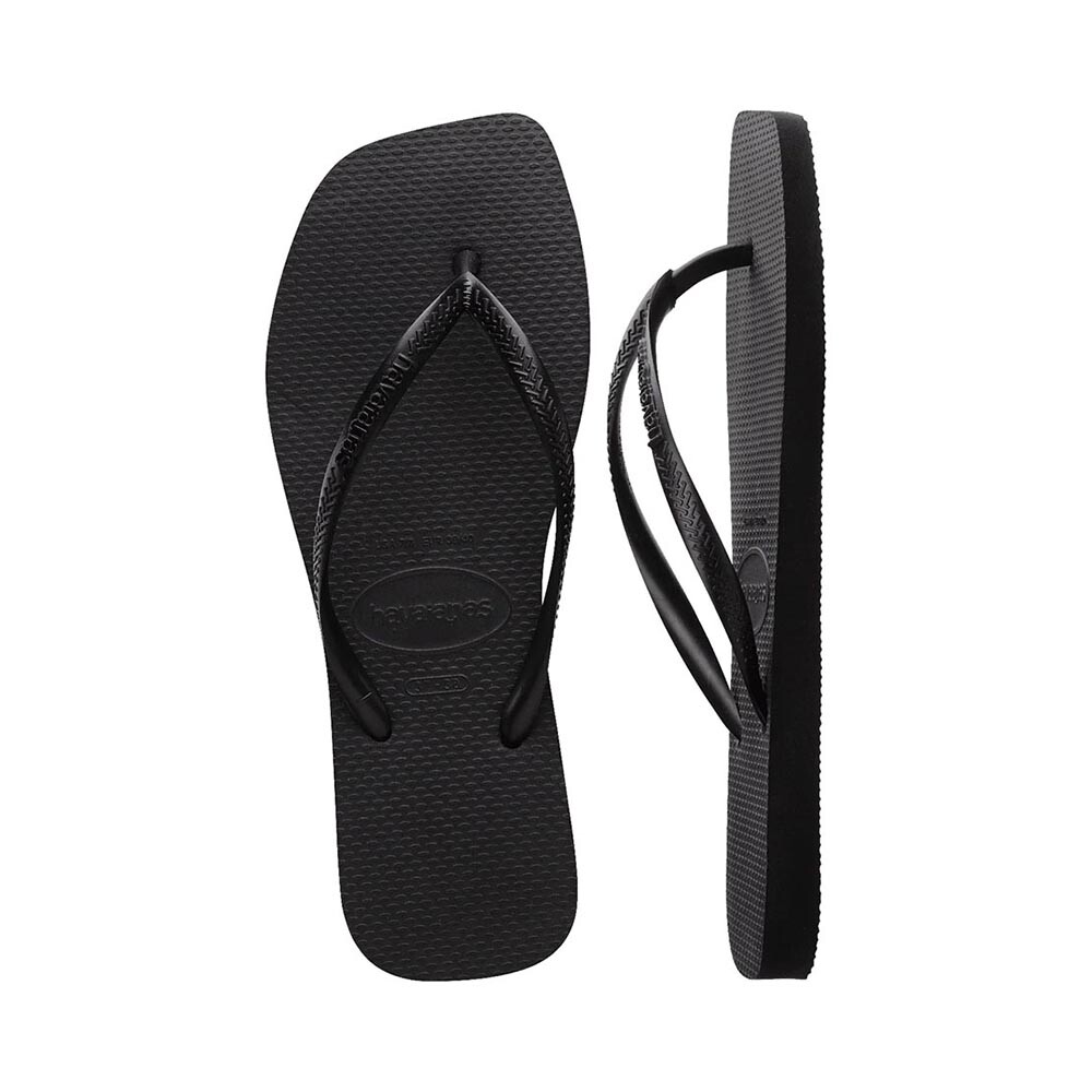 Sandalias Havaianas Slim Square Mujer Negro