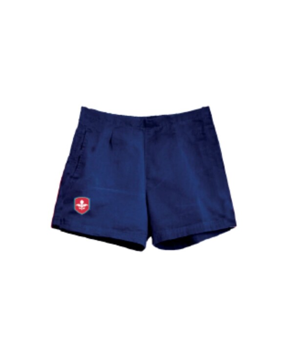 Darts Canvas Short Navy