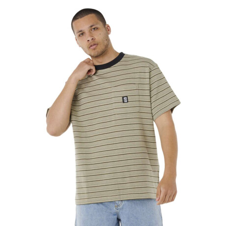 Remera Rip Curl Search Stripe Tee