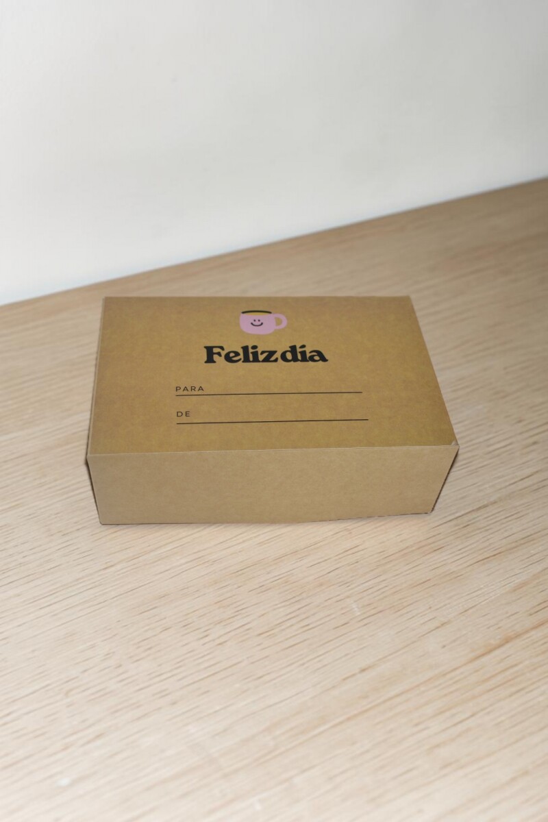 Caja de masas 1/4 kg impresa - DISEÑO 3 