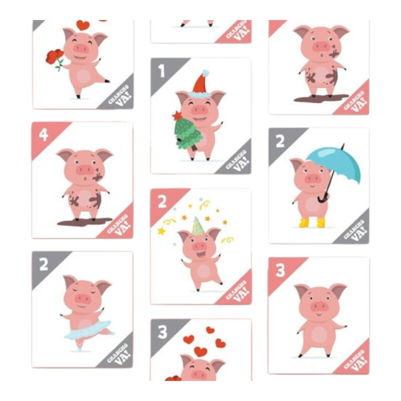 Juego de Cartas Chancho Va Juego de Cartas Chancho Va