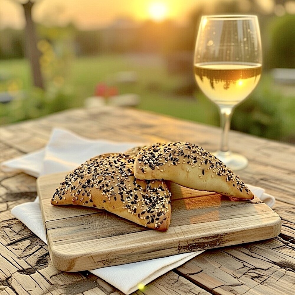 Empanada de Queso, Cebolla y Aceitunas Empanada de Queso, Cebolla y Aceitunas