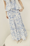 FALDA AURELIA BLUE BOTANIC FLOWERS FALDA AURELIA BLUE BOTANIC FLOWERS