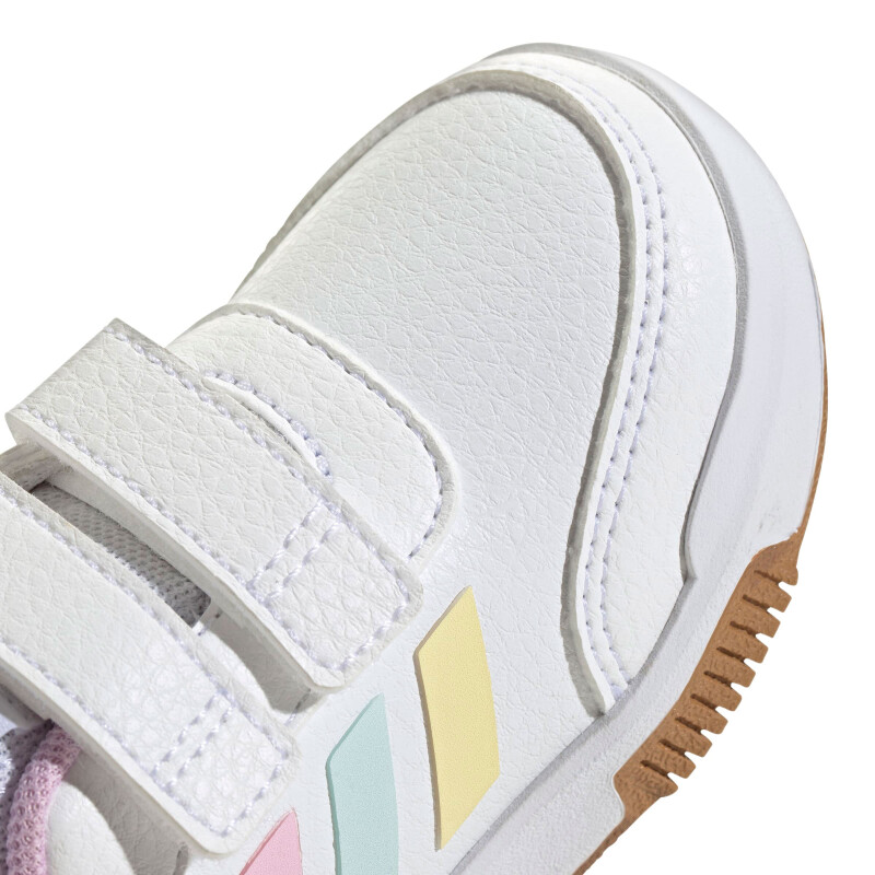Championes de Niños Adidas Tensaur Sport 2.0 Velcros Blanco - Lila - Verde Menta