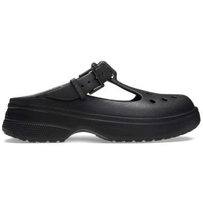 Crocs Classic Clog Mary Jane Negro