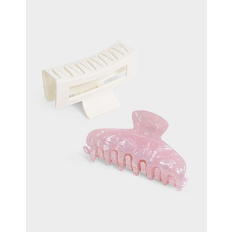 Broches Sets De resina Combinación Bicolor