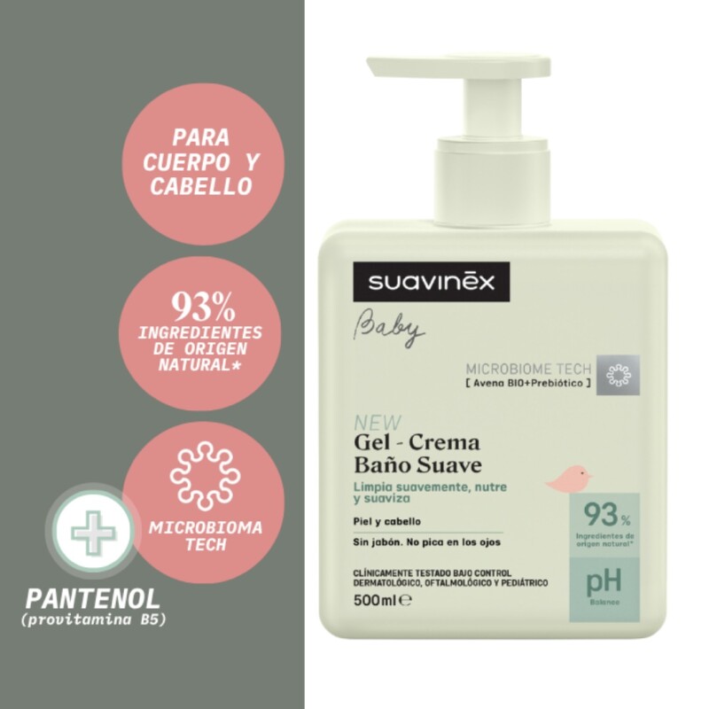 Shampoo Suavinex Gel Syndet 500ml Shampoo Suavinex Gel Syndet 500ml