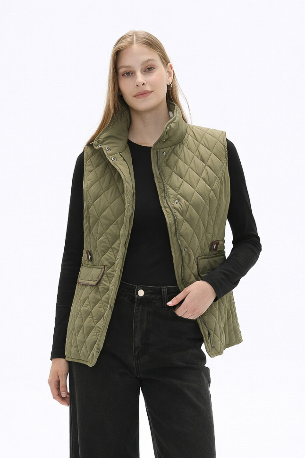 Chaleco Claunet Verde Oliva Oscuro