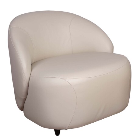 BUTACA 1 CUERPO CUERO-100-NATURAL ZOE