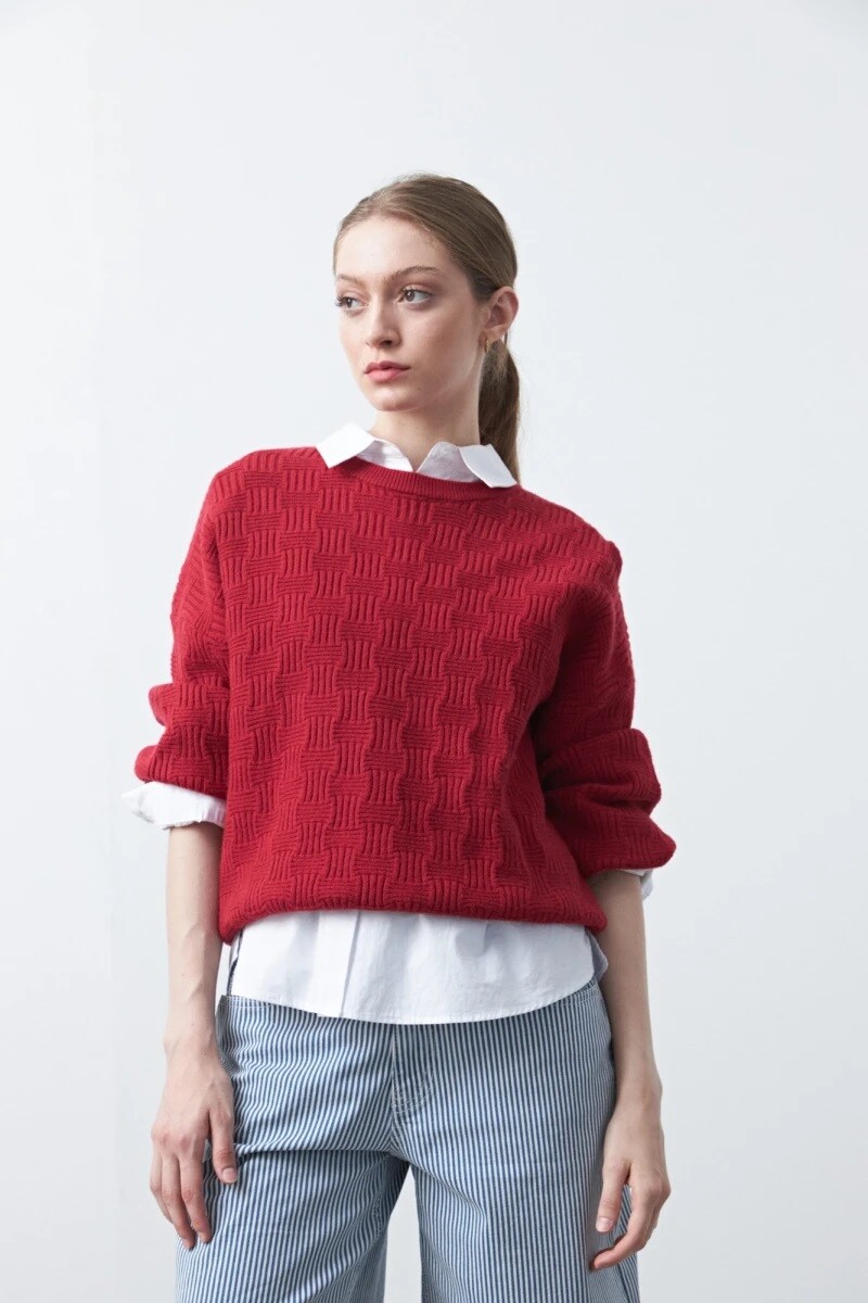 BUZO D.CASSIN CHESS - ROJO 