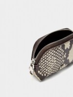 Monedero Estampado Animal multicolor