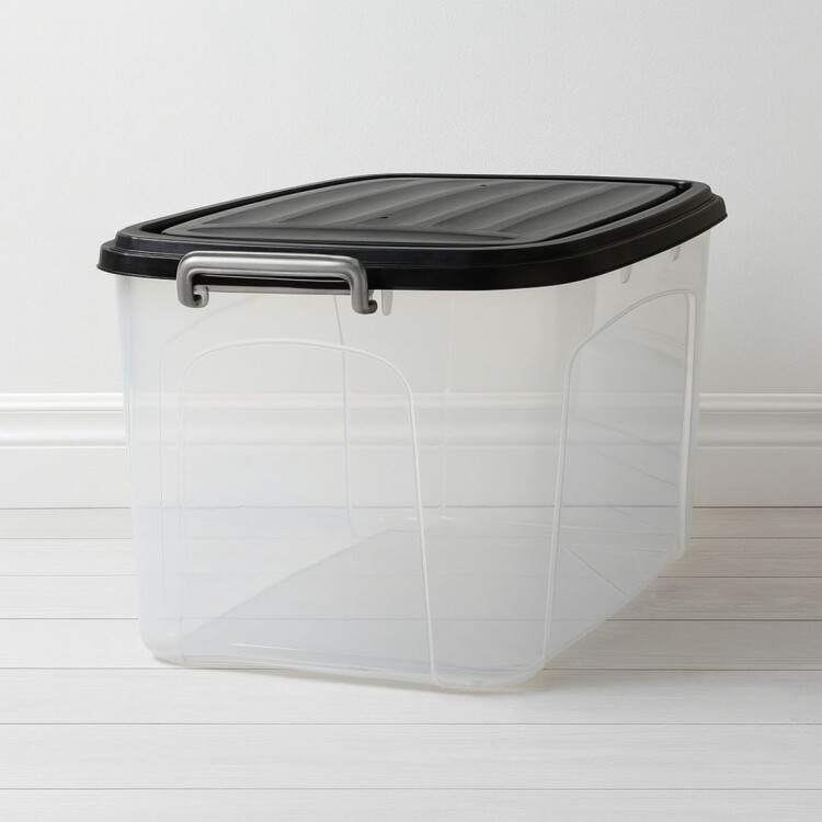 CAJA ORGANIZADORA MULTIUSO APILABLE 30 LITROS CAJA ORGANIZADORA MULTIUSO APILABLE 30 LITROS