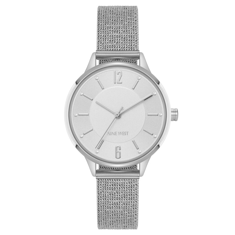 Analog Wristwatch Silver