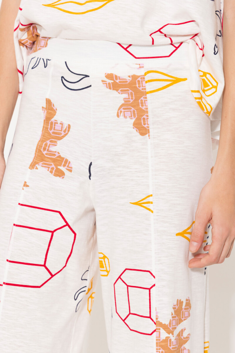 PANTALON PARIS Blanco