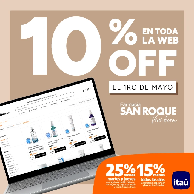 10% off en todo