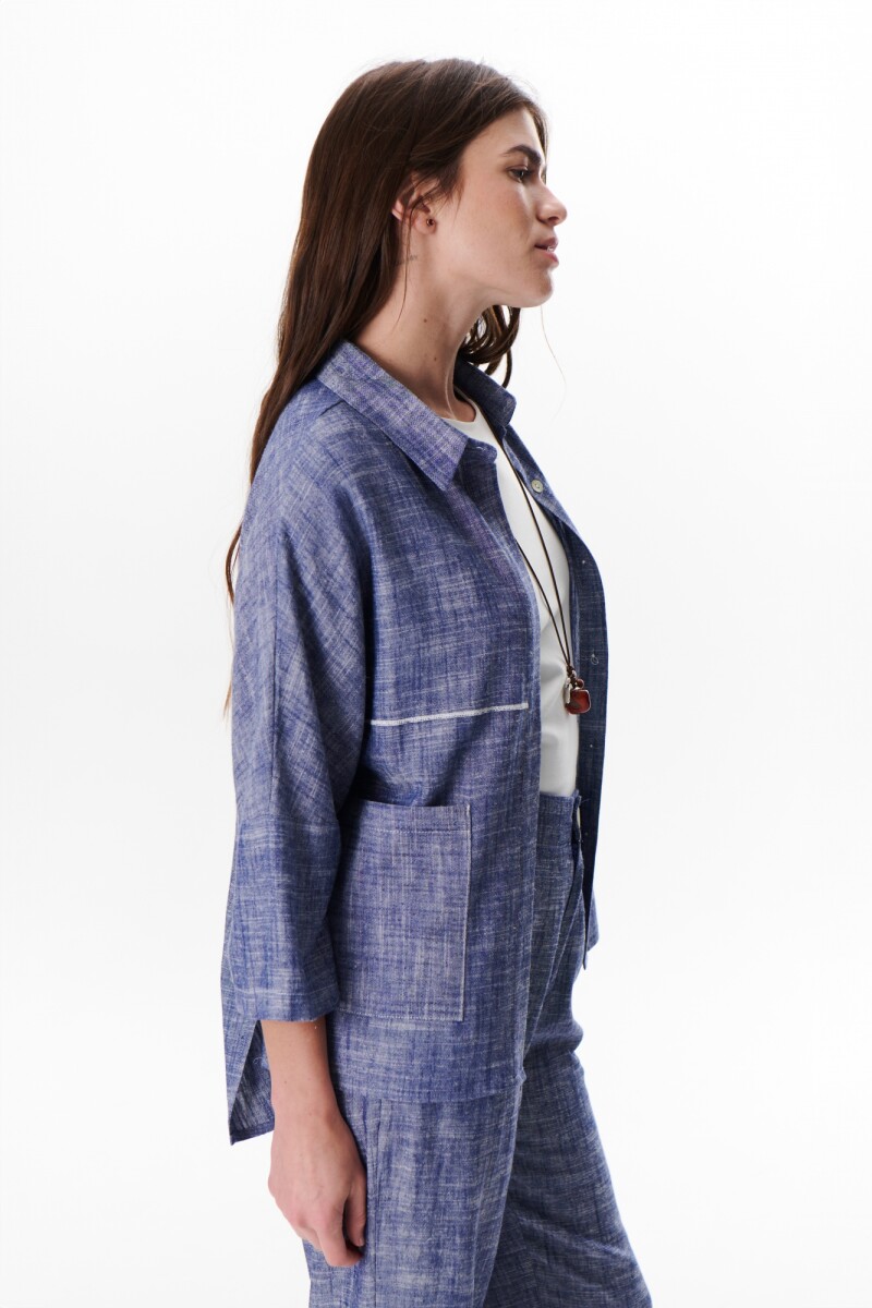 CAMISA MELANIE AZUL