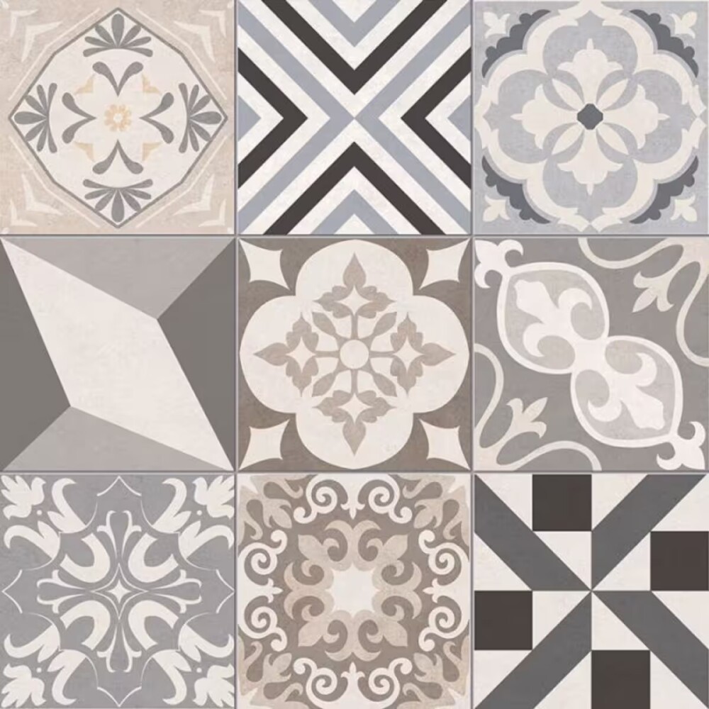 Cerámica 62HDA16 Geométrica 62x62 cm Satinado y Rectificado Cerámica 62hda16 Geométrica 62x62 Cm Satinado Y Rectificado